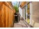 Private patio space features a grill and convenient access through sliding glass doors at 1415 Irving St, Denver, CO 80204