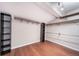 Large walk-in closet with shelving and hanging rods at 12093 W Cross Dr # 206, Littleton, CO 80127