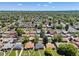Aerial view of a neighborhood featuring houses and tree-lined streets on a sunny day at 1852 S Decatur St, Denver, CO 80219