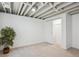 Finished basement with storage and closet at 1852 S Decatur St, Denver, CO 80219