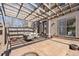 Stylish patio with pergola, outdoor seating, and modern design at 2053 Meade St, Denver, CO 80211