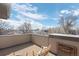Rooftop deck with seating, offering city views at 2053 Meade St, Denver, CO 80211