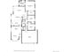 Detailed floorplan showcasing the layout of the first and second floors of the property at 18315 E Amherst Dr, Aurora, CO 80013