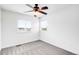 A simple bedroom gets lots of natural light from the two windows at 18213 E Saskatoon Pl, Parker, CO 80134