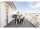Rooftop patio with a dining table setup offering city views and outdoor living space at 3145 W 19Th Ave, Denver, CO 80204