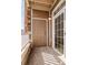 Private entrance with door and sliding glass door at 7440 S Blackhawk St # 12-204, Englewood, CO 80112