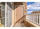 Private entrance with door and sliding glass door at 7440 S Blackhawk St # 12-204, Englewood, CO 80112