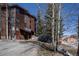 Exterior of the building with private parking available at 305 S Park Ave # 205, Breckenridge, CO 80424