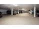 Parking garage with parking spaces available and some pillars to navigate around at 305 S Park Ave # 205, Breckenridge, CO 80424