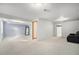 Large finished basement with new carpet, neutral paint and recessed lighting at 2517 E Egbert St, Brighton, CO 80601