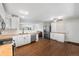Beautiful kitchen with stainless steel appliances, hardwood floors and lots of sunlight at 3395 W Union Ave, Englewood, CO 80110