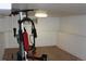 Finished basement space with white walls, carpet, and home gym equipment at 2356 S Franklin St, Denver, CO 80210