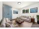 Living room featuring hardwood floors, bright, natural light at 5193 Zinnia St, Arvada, CO 80002