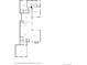 Detailed floor plan showcasing layout of bedrooms, bathrooms, kitchen, living room, and garage at 5401 E Dakota Ave # 22, Denver, CO 80246