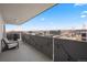 Relaxing balcony with seating and city views at 909 N Logan St # 11A, Denver, CO 80203