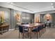 Spacious meeting room featuring a large conference table, perfect for gatherings at 909 N Logan St # 11A, Denver, CO 80203