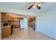 Kitchen features wood cabinets and appliances at 1289 Newark St, Aurora, CO 80010