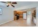 View of kitchen with wood cabinets at 1289 Newark St, Aurora, CO 80010