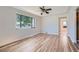 Living room with hardwood floors and view at 1289 Newark St, Aurora, CO 80010