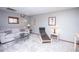 Basement Gathering room with neutral carpet, a comfortable couch, and lots of natural light at 17530 E Caspian Pl, Aurora, CO 80013