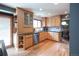 Updated kitchen featuring granite countertops, stainless steel appliances, and ample cabinet space at 17530 E Caspian Pl, Aurora, CO 80013