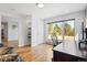 Bright office with a large window overlooking the trees at 2999 Olympia Cir, Evergreen, CO 80439