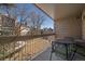 View from balcony with seating and outdoor view at 4896 S Dudley St # 5-5, Littleton, CO 80123