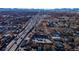 Highway and cityscape aerial view at 4665 W 6Th Ave # 21, Denver, CO 80204
