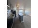 Open kitchen layout with a modern island and stainless steel appliances, great for entertaining at 4665 W 6Th Ave # 21, Denver, CO 80204