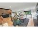 Spacious living room features modern finishes, a fireplace, and an open layout for entertaining at 1801 Redwood Ave, Boulder, CO 80304