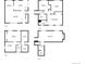 Full home's floor plans displaying layouts of the third, fourth, first and second floors at 3035 S Biscay St, Aurora, CO 80013