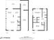 Detailed floor plans for both floors, showing layout and dimensions at 1495 Hummingbird Cir, Brighton, CO 80601