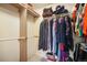 Spacious walk-in closet with ample shelving and hanging space at 4343 S Nepal Ct, Centennial, CO 80015