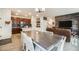 Modern kitchen with stainless steel appliances and an island at 4343 S Nepal Ct, Centennial, CO 80015