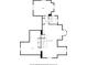 Third floor floor plan showing layout of rooms, bath and attic at 5530 E 6Th Ave Pkwy, Denver, CO 80220