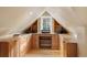 Charming office featuring built-in cabinets and shelving for storage at 5530 E 6Th Ave Pkwy, Denver, CO 80220