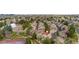 Expansive aerial view showcases a well-maintained residential area with lush greenery and community amenities at 4069 S Abilene Cir # E, Aurora, CO 80014
