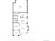 Detailed floor plan showcasing the layout of the home's mid-level, including kitchen, living, dining and garage at 4069 S Abilene Cir # E, Aurora, CO 80014