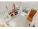 Overhead view of a bright living room at 4069 S Abilene Cir # E, Aurora, CO 80014