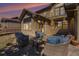 Cozy outdoor patio with comfortable seating, perfect for relaxing and entertaining at 2416 Fossil Trace Dr, Golden, CO 80401