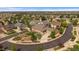 Aerial view of a neighborhood featuring well-maintained homes with mature landscaping at 22873 E David Pl, Aurora, CO 80016