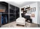 This walk-in closet offers a chair and shelving at 3925 S Cherry St, Englewood, CO 80113