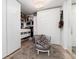 This walk-in closet boasts shelving and built-in storage space at 3925 S Cherry St, Englewood, CO 80113