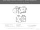 Floor plan of guest residence on Prentice Ave featuring 1 bed, 1 bath and garage at 6616 E Prentice Ave, Greenwood Village, CO 80111