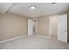 Bright and airy bedroom with neutral walls and carpet flooring at 5222 S Emporia Way, Greenwood Village, CO 80111