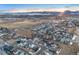 Aerial view of neighborhood featuring community and mountain views at 1558 White Violet Way, Louisville, CO 80027