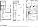 Detailed floor plan showcasing the layout of all three floors at 1558 White Violet Way, Louisville, CO 80027