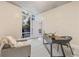 Well-lit office space that opens up to a private terrace perfect for relaxing and enjoying some scenery at 1620 Little Raven St # 103, Denver, CO 80202