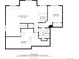 Floor plan showing the layout of the basement, including a recreation room, bedroom, and bathroom at 9249 Fox Fire Dr, Highlands Ranch, CO 80129