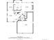 Detailed floor plan showcasing the layout of the first floor, including living spaces and garage at 9249 Fox Fire Dr, Highlands Ranch, CO 80129